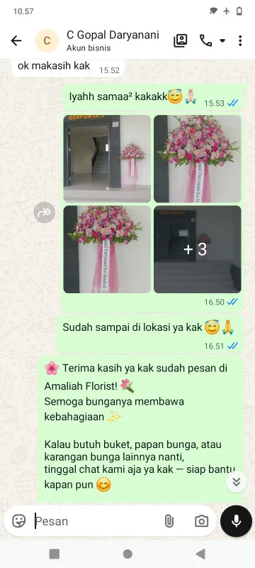 Pengiriman Karangan Bunga Senopati