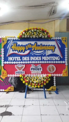 Papan Bunga di Senopati